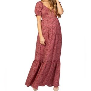 Pinkblush Floral Maxi Dress